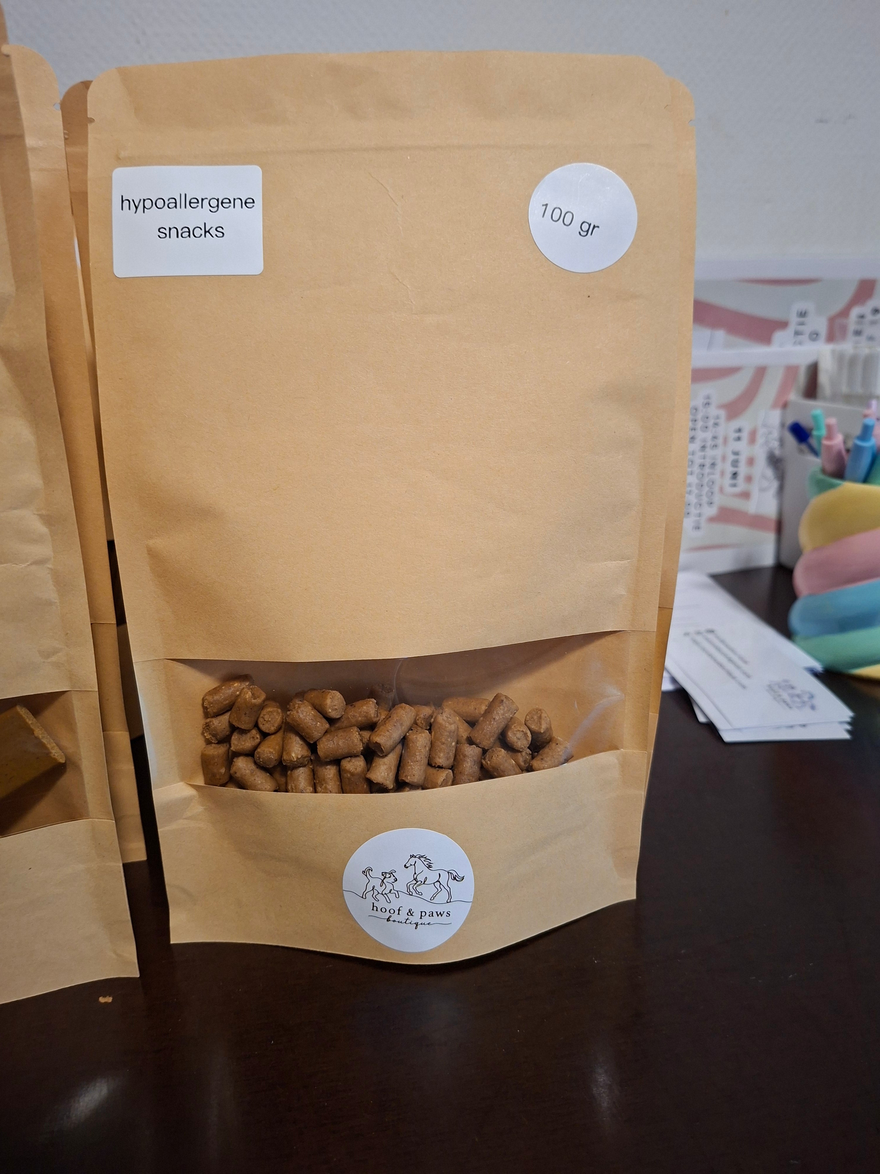 Hypoallergene snacks